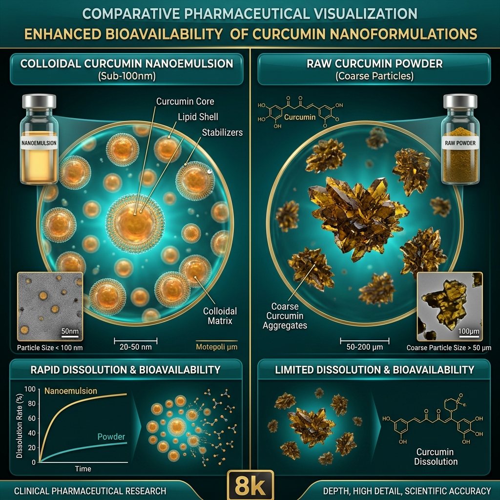 Sub-100nm Nanoparticle Dispersion